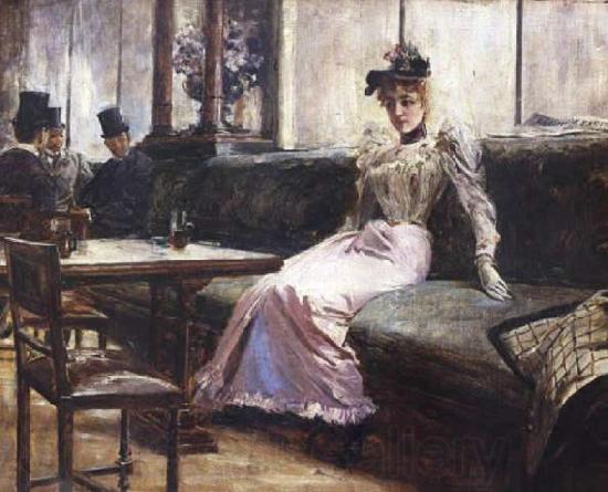 Juan Luna The Parisian Life France oil painting art